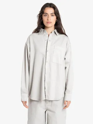 Austin Denim Shirt - Oyster Grey