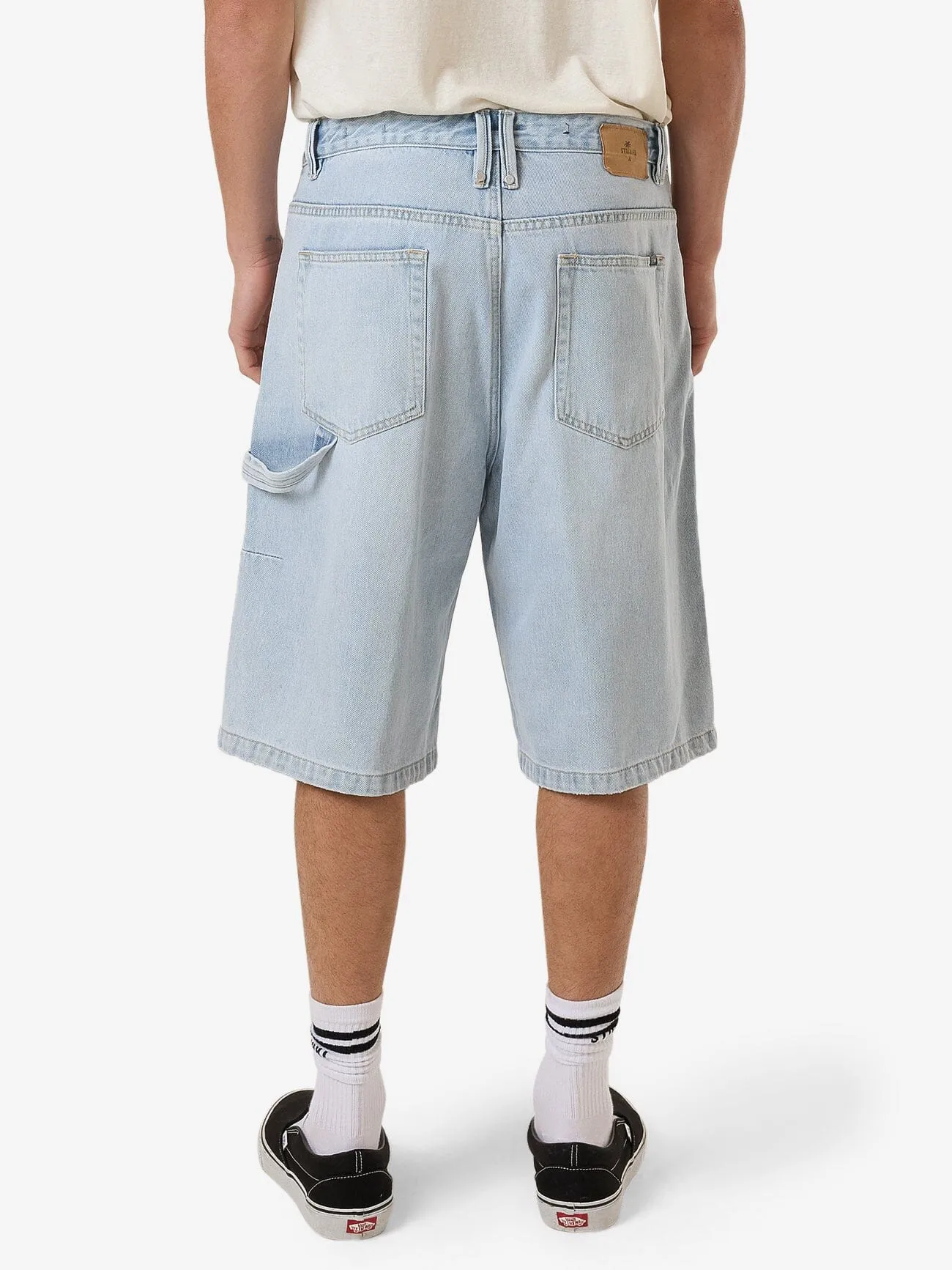 Big Slacker Denim Short - Ether Blue