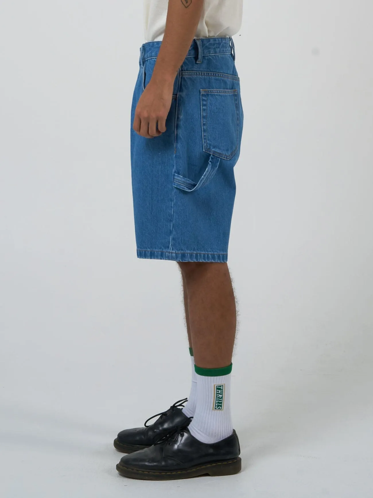 Big Slacker Denim Short - Peel Blue