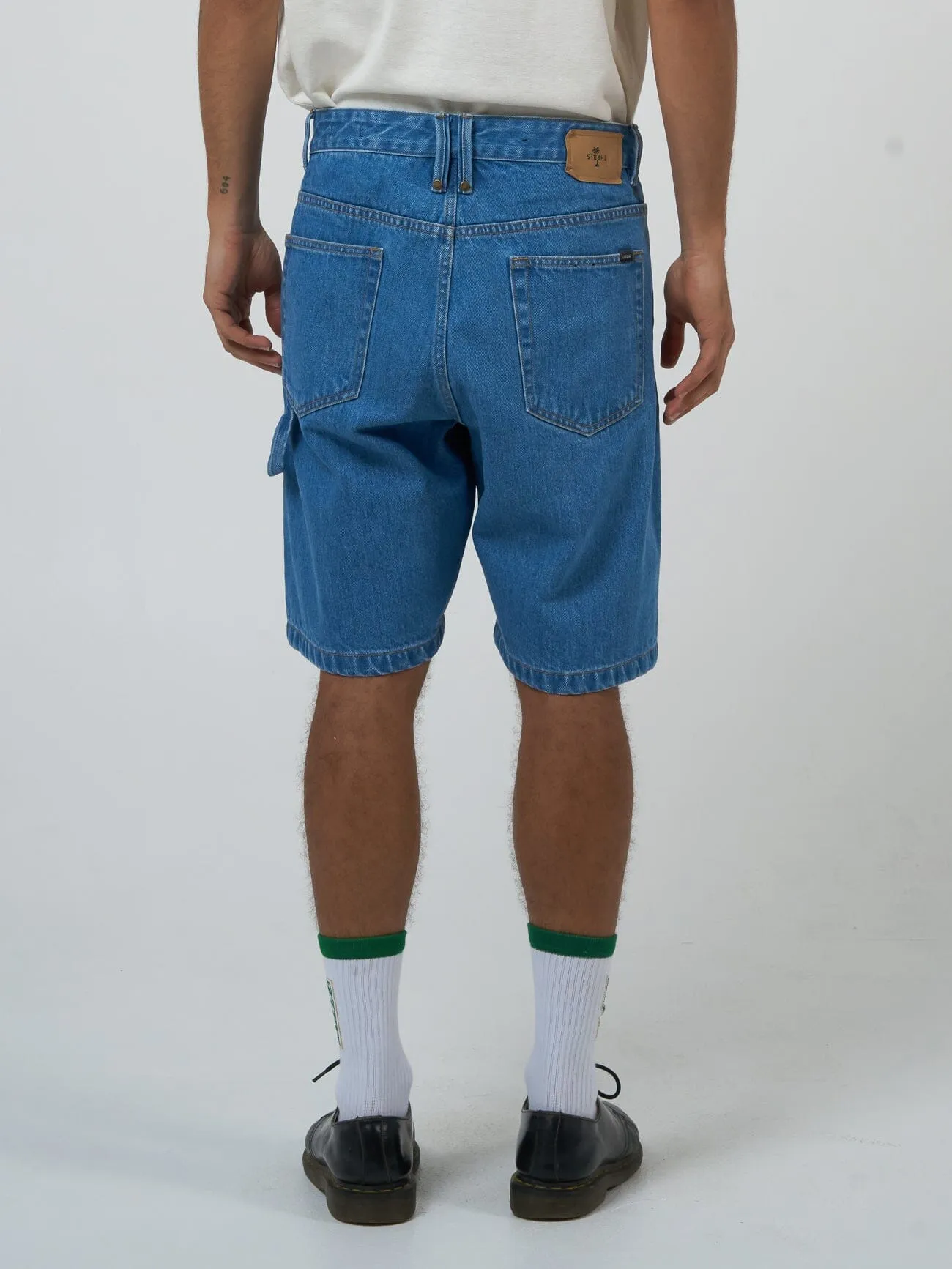 Big Slacker Denim Short - Peel Blue