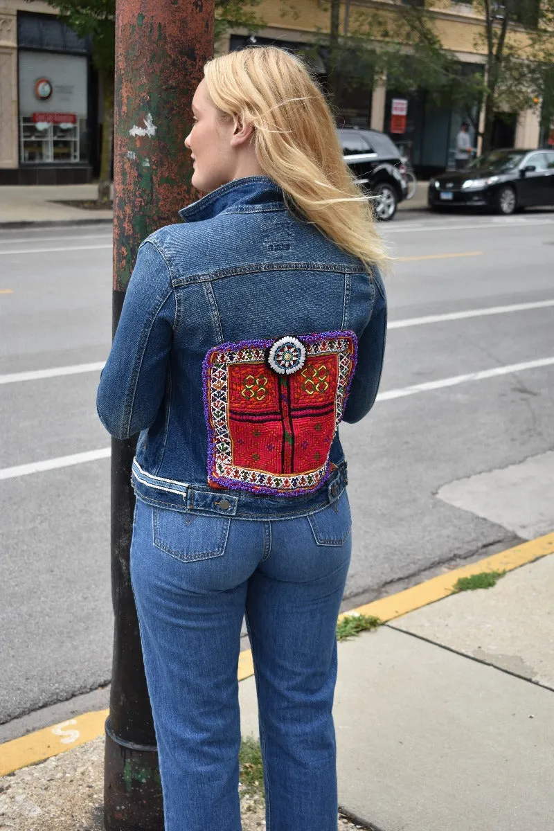 Embellished Denim Jacket- The Olivia