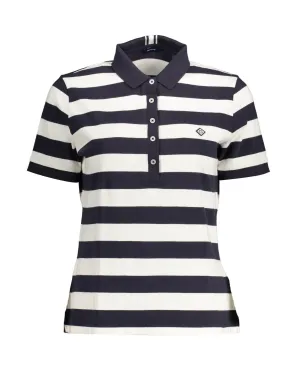 Gant Women's Striped Polo Shirt