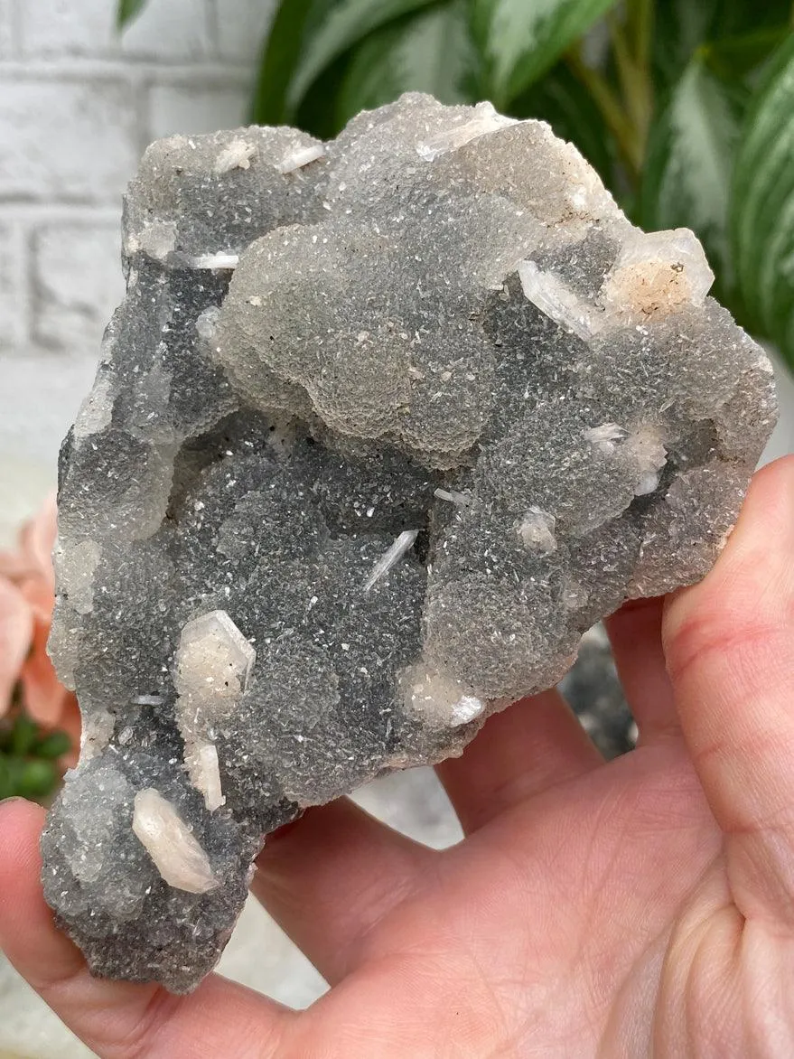 Gray Chalcedony Crystals