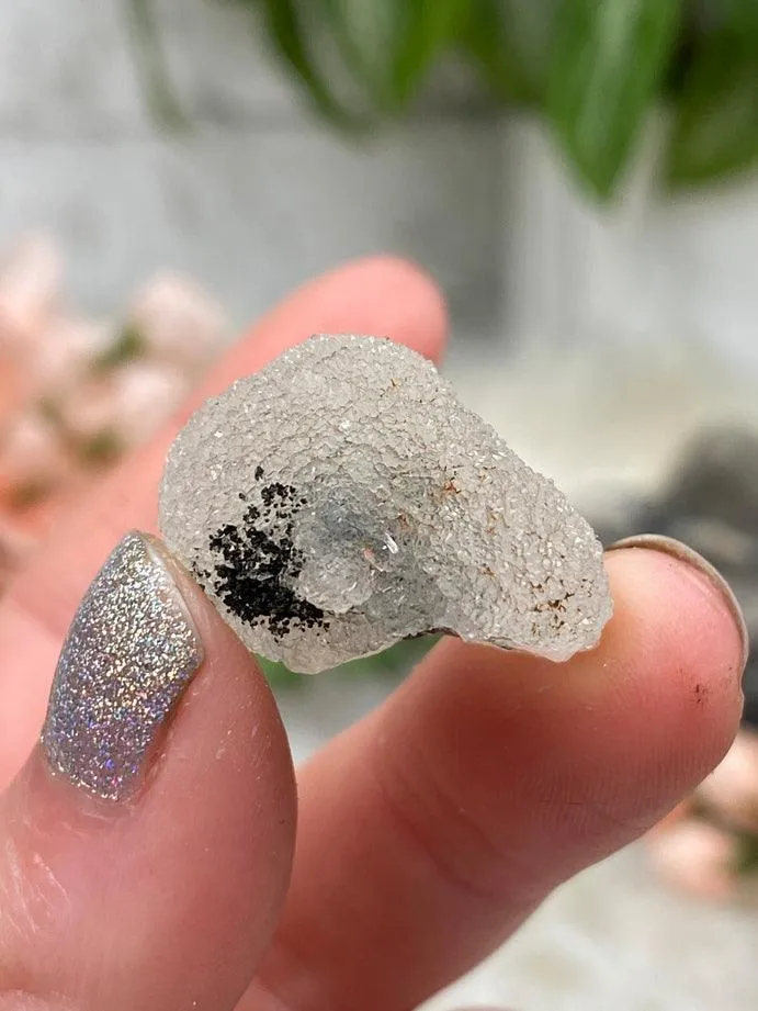 Gray Chalcedony Crystals