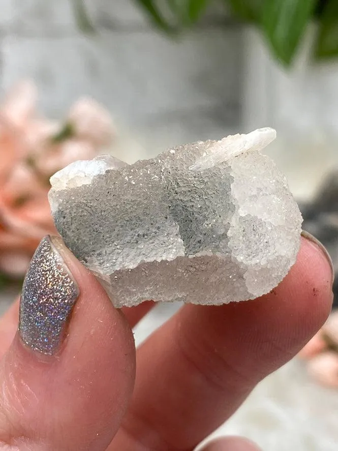 Gray Chalcedony Crystals