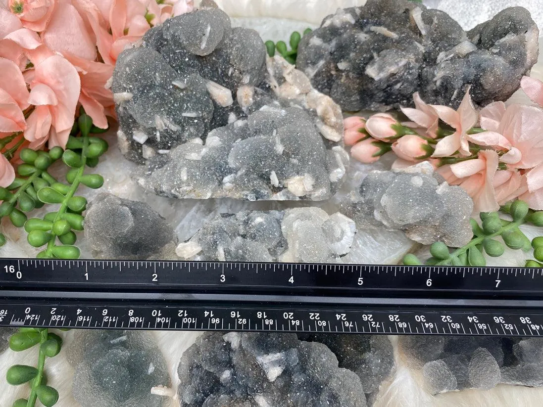 Gray Chalcedony Crystals