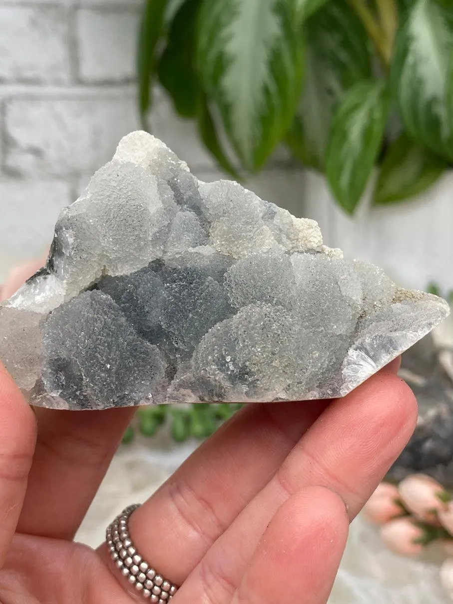 Gray Chalcedony Crystals