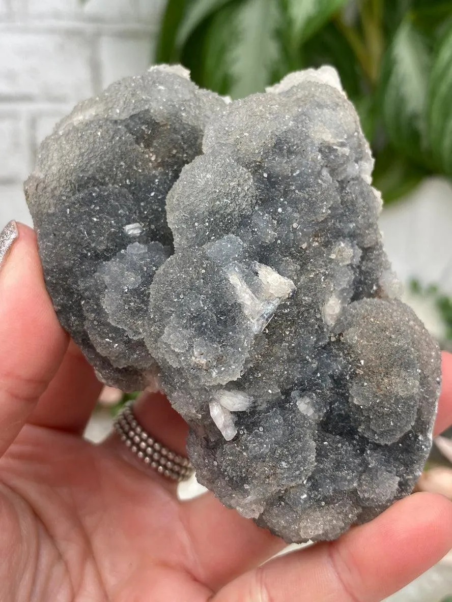 Gray Chalcedony Crystals