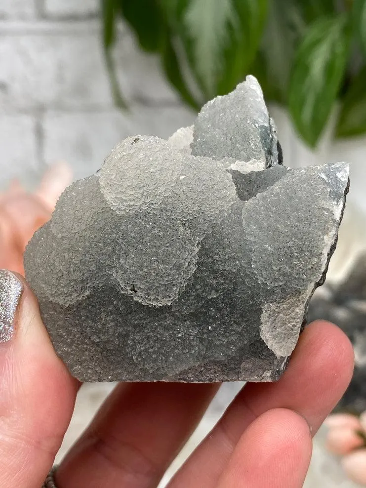 Gray Chalcedony Crystals