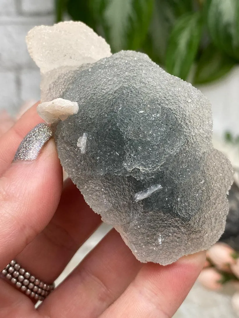 Gray Chalcedony Crystals