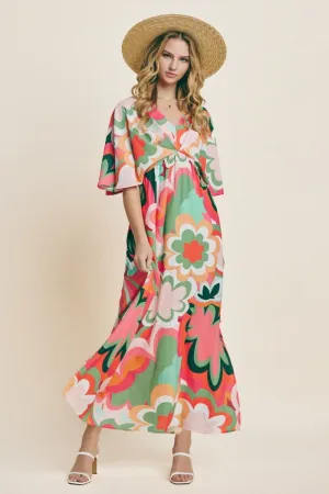 Groovy Floral Maxi