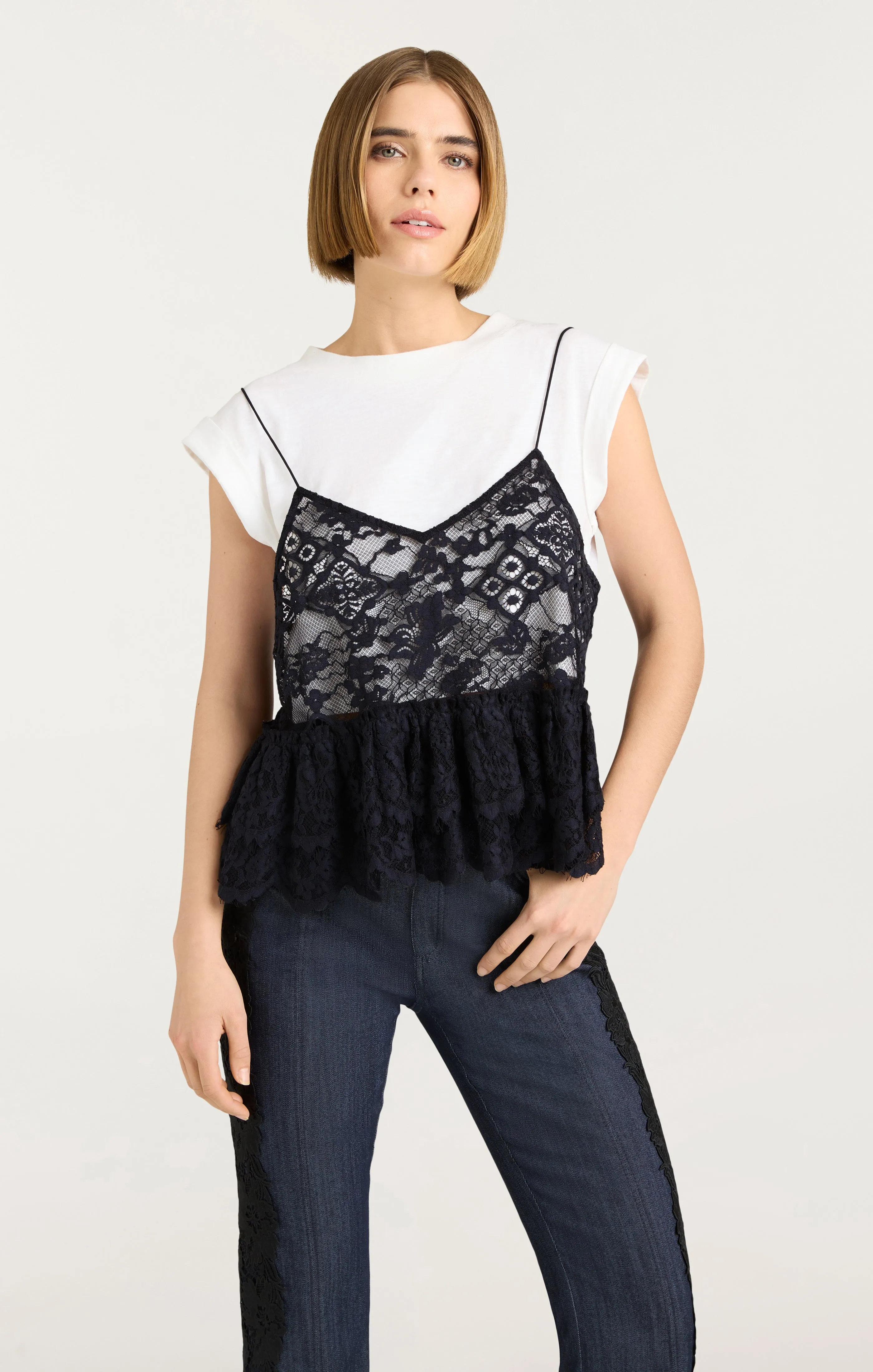 Lace Samantha Top