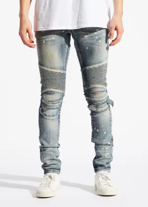 Larue Biker Denim (Blue)