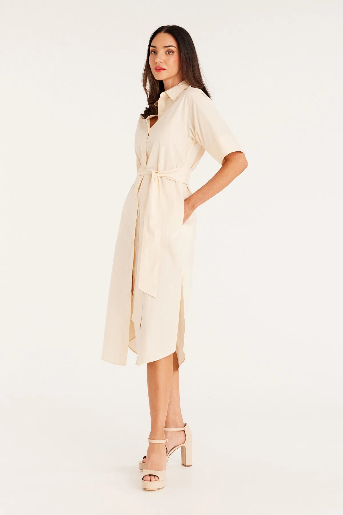 Lauren Dress - Cream