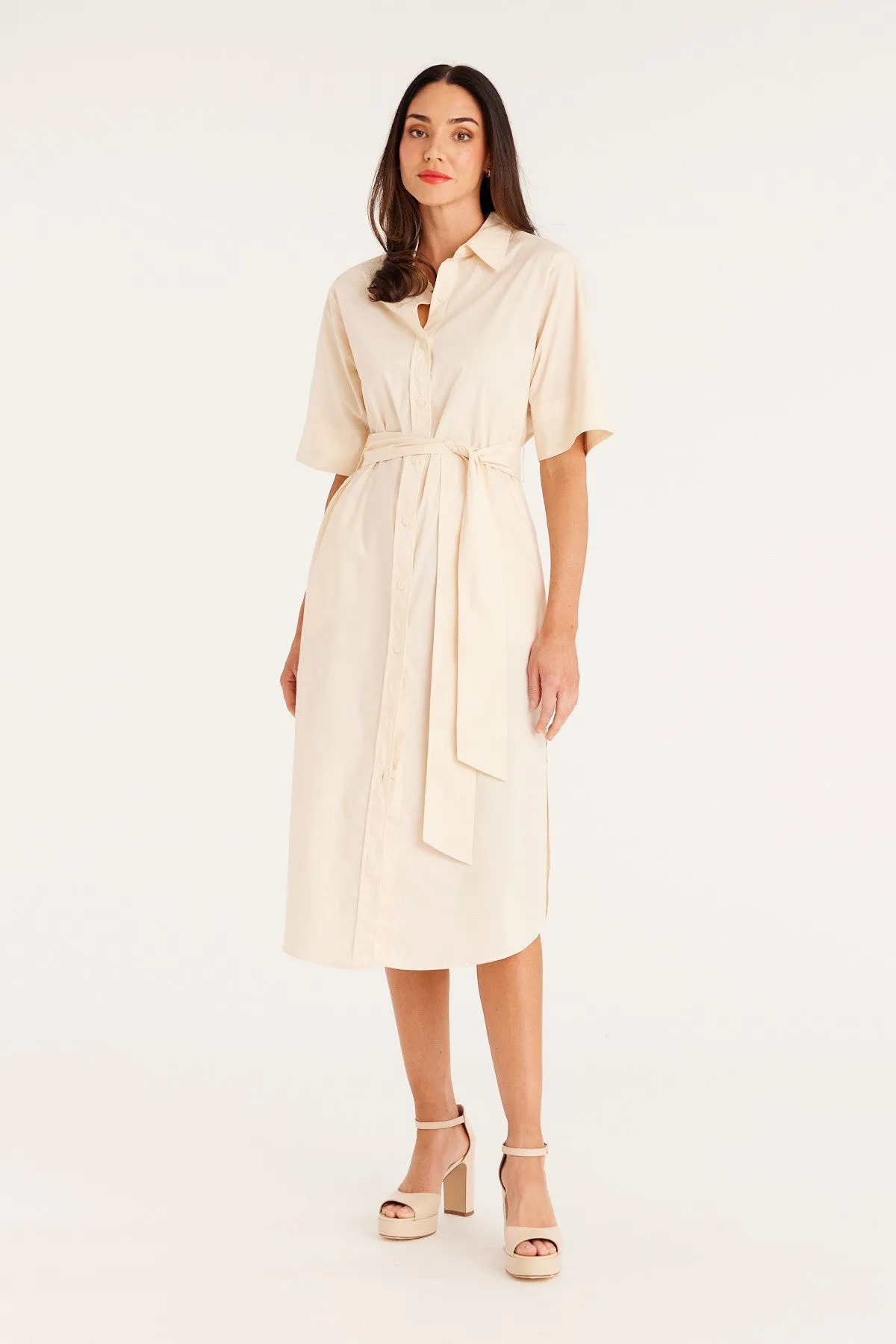 Lauren Dress - Cream