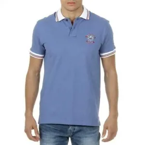 Light Blue XL Ufford & Suffolk Polo Club Mens Polo Short Sleeves Light Blue DAGO