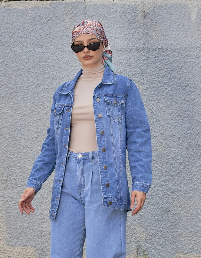 Long Denim Jacket