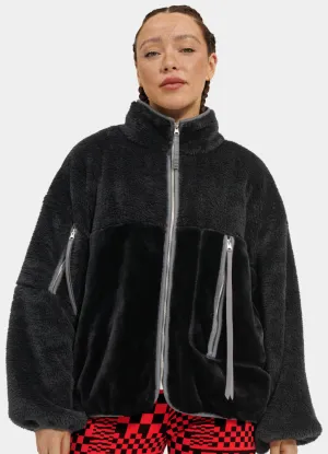 Marlene Sherpa Jacket II in Black by UGG