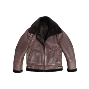 Men's B6 Shearling Bomber Coat