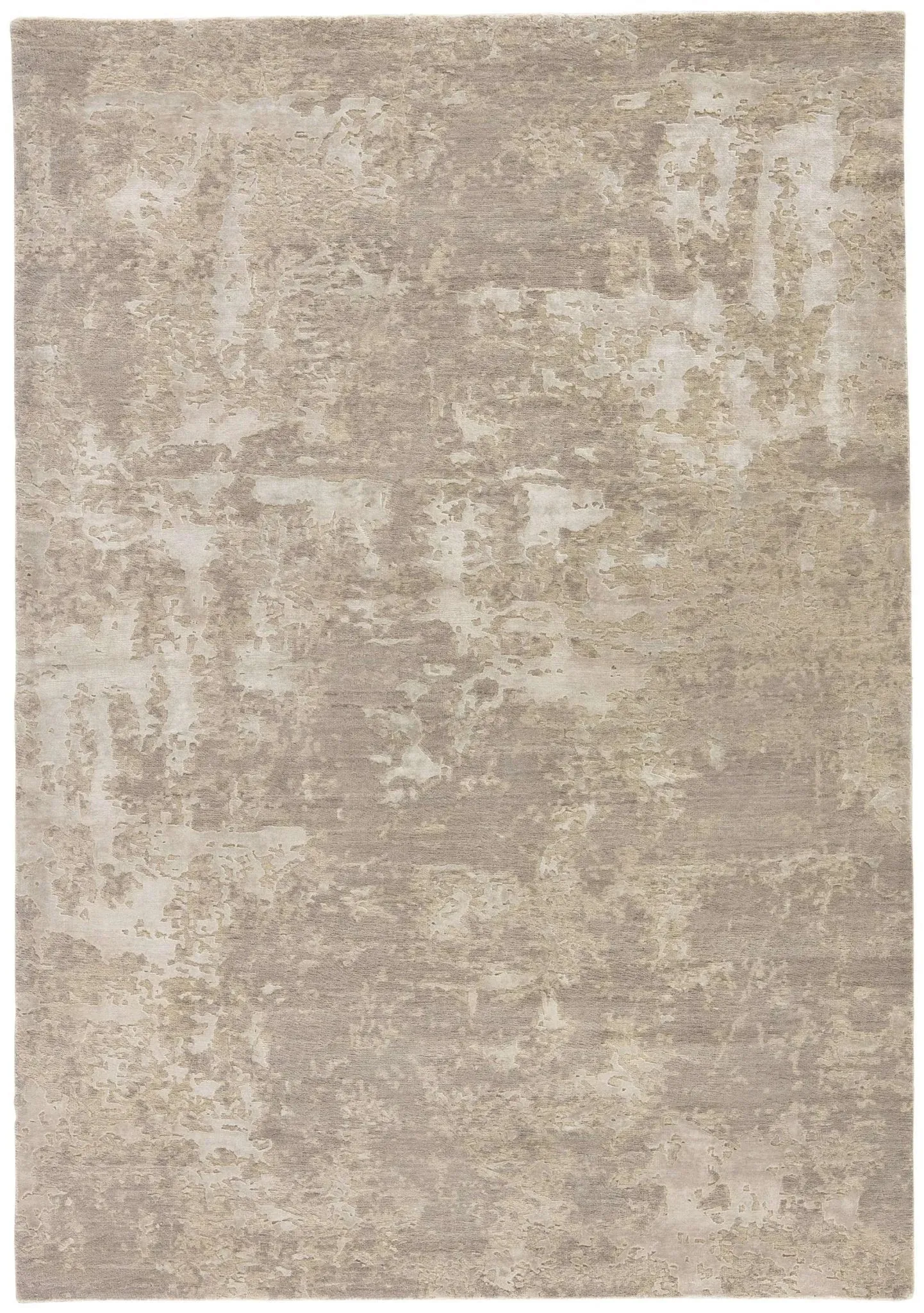 Project Error By Kavi PRE09 Soft Grey Rug