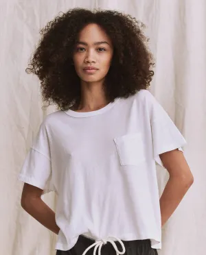 The Great - The Pocket Tee in True White