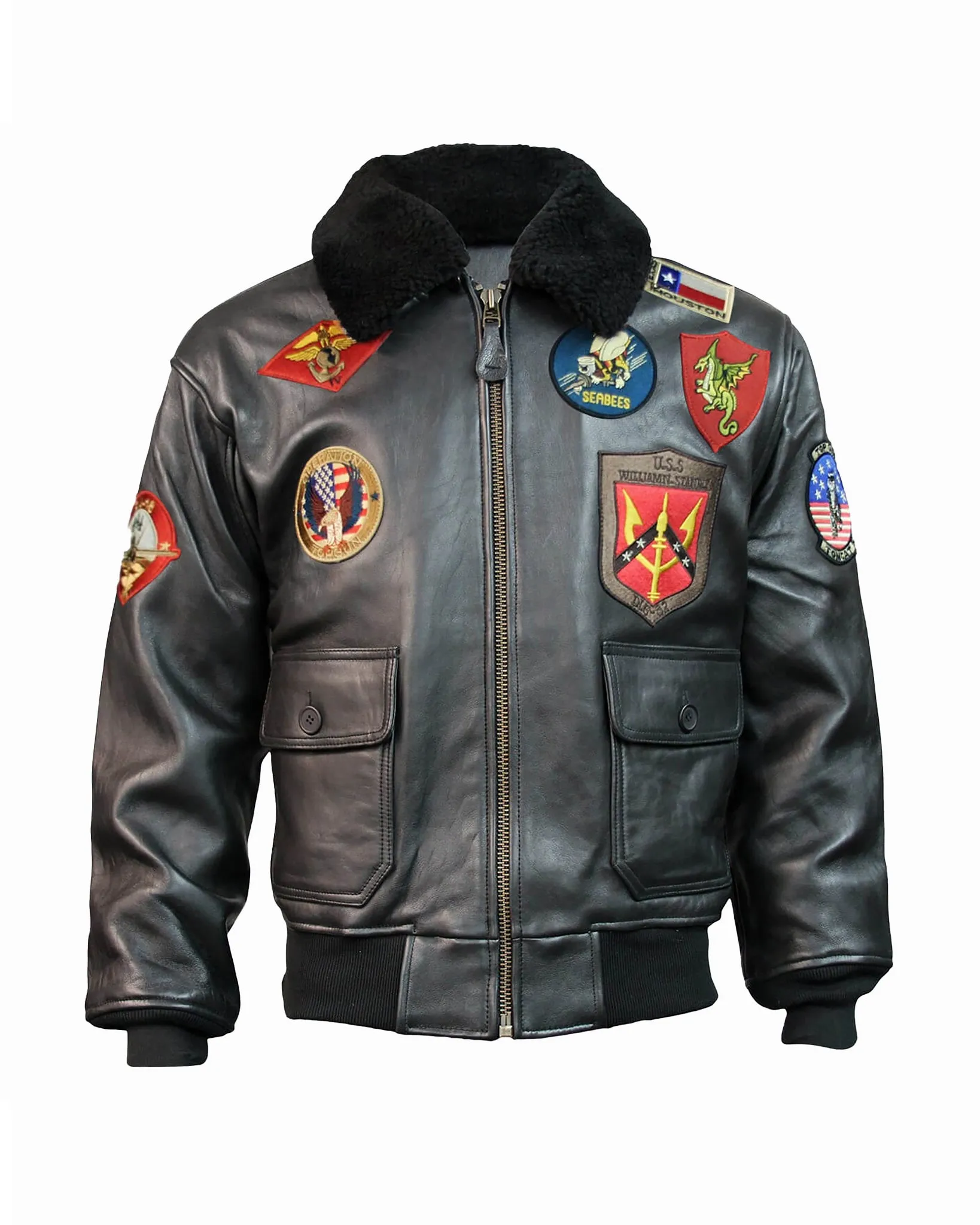 TOP GUN® OFFICIAL SIGNATURE SERIES LEATHER JACKET